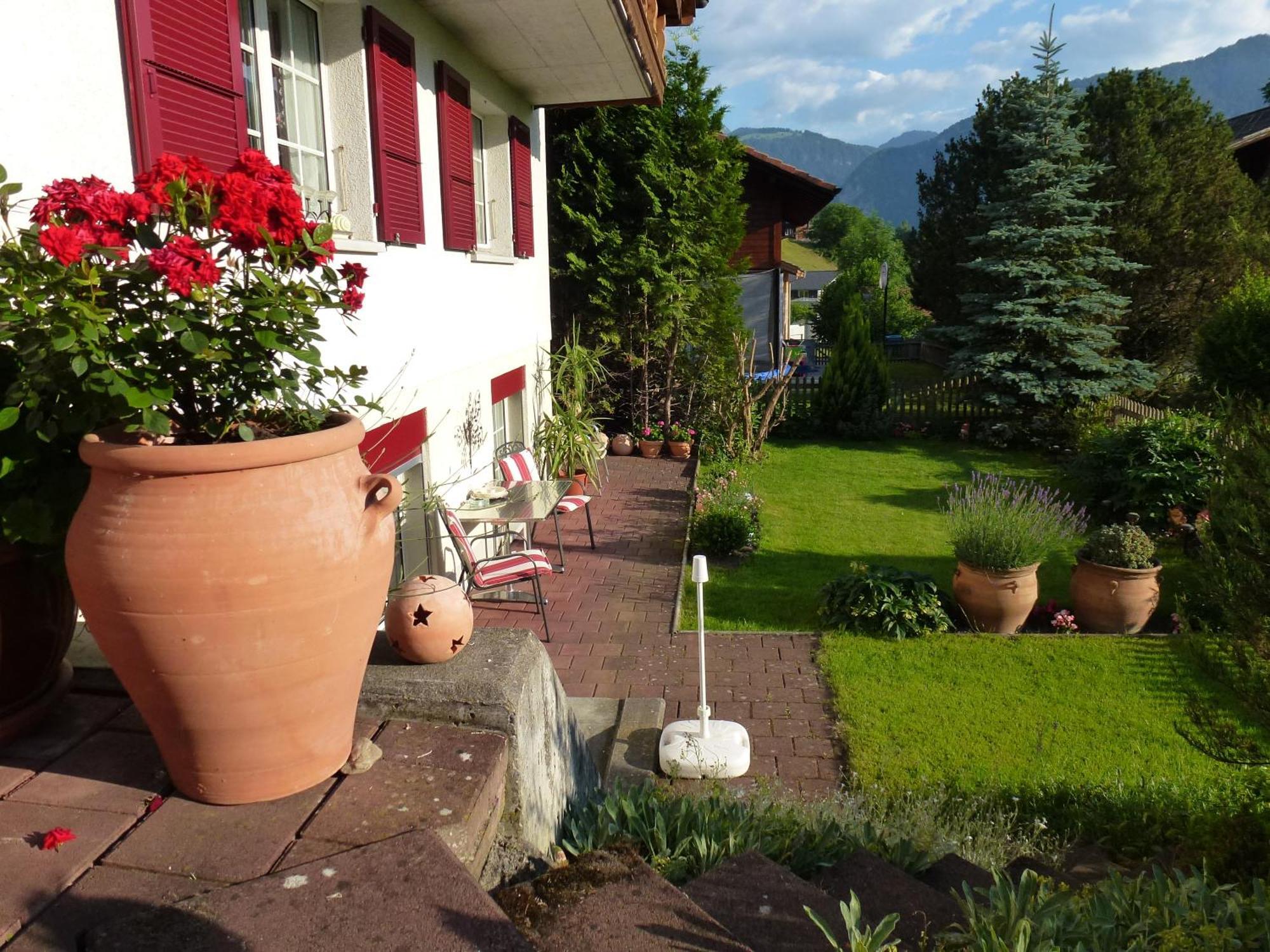 Apartmán Haus Abendberg Wilderswil Exteriér fotografie
